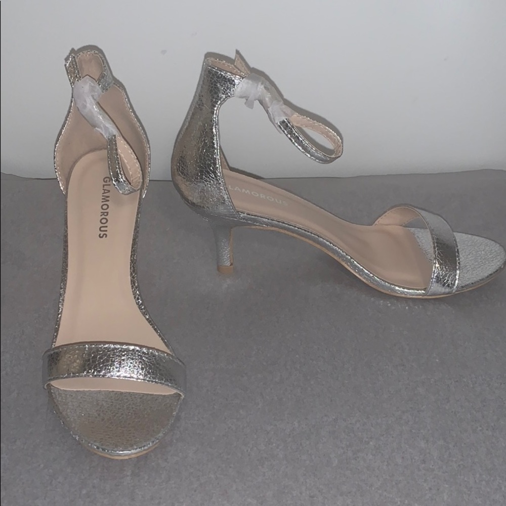 ASOS HALF TIME Barely There Heeled Sandals